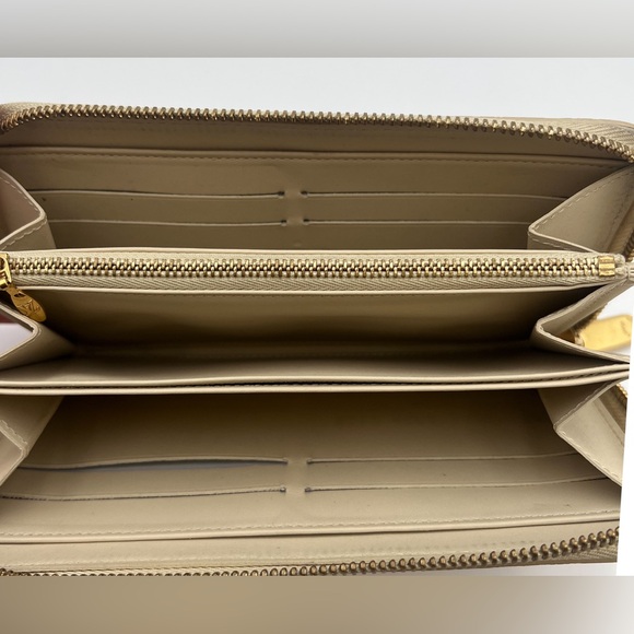 Louis Vuitton Vernis Leopard Zippy Wallet Blanc Corail- limited edition like new - Picture 5 of 6